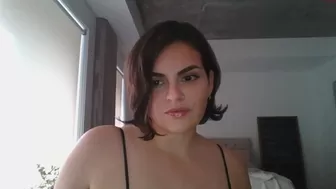 katouna chaturbate black-haired lady erotically undressed