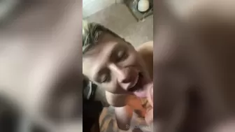 bigdalexxx1 onlyfans Ardent Shlendra licks dildo