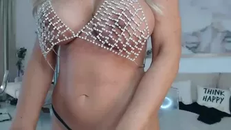 marrylouanne myfreecams Charming girl plays with two toys
