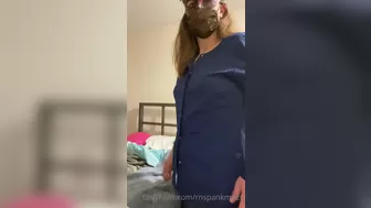 rnspankme20 onlyfans Cute girl gets naked and jerks off