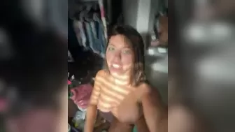 Adriana Chechik aka adrianachechik _Mega onlyfans Slim blonde strips and masturbates