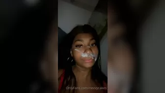 nevvycakes onlyfans  tearing her tender pussy
