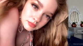MaryMoody onlyfans Charming girl strips in front of the camera
