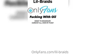 Lil Braids aka lilakabraids aka Lilbraids onlyfans Mature bbw tame Dad's obstinate penis