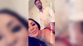 Kiara Mia onlyfans Busty slut masturbates shaved cunt