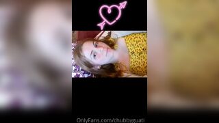 chubbyguati onlyfans  shows pussy