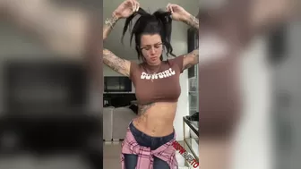Dakota James onlyfans Young slut dancing striptease