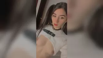 Catsara onlyfans Busty babe masturbates cunt