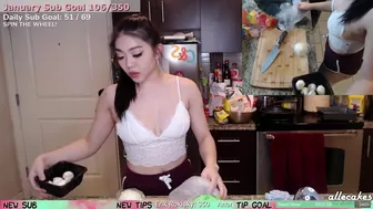 Alle Cakes aka allecakes onlyfans 9-03-2022 Latest broadcasting 2022