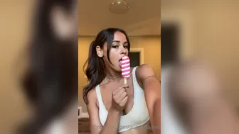 August Laines aka augustlaines onlyfans Gorgeous teen showing off natural boobs