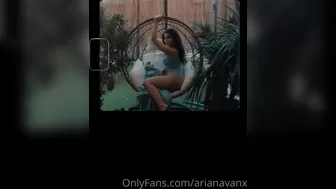 Ariana Van onlyfans Openwork passion undress and pussy pulls