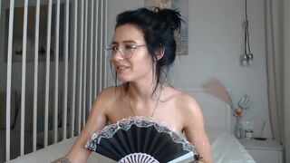 cherry_beauty chaturbate  writes pen on boobs and ass