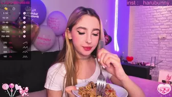 harubunny chaturbate Adorable Shmara pulls clit
