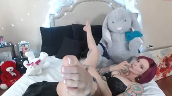 annabellpeaksxx chaturbate In just one bra found her long friend and immediately decided to use it-