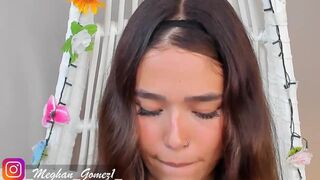 _meghan_gomez1_ chaturbate Sexy mare caresses hairy cunt