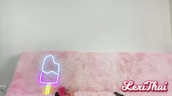 lexithai chaturbate Amazing passion fingering with rubber dildo