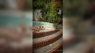 Riley Reid aka rileyreidx3 onlyfans Showy babe having fun with glass dick