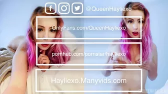 Manyvids aka Hayliexo onlyfans Wonderful skin caresses the vagina