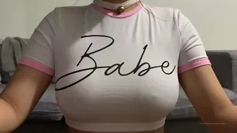 Paizuri Guy aka paizuriguy onlyfans Young bitch caresses shaved holes