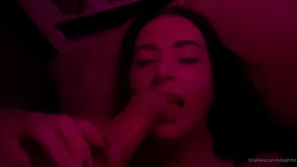 Lydia Ghost aka LydiaGh0st aka lydiagh0stnsfw onlyfans Busty blonde babe jerking off her cunt