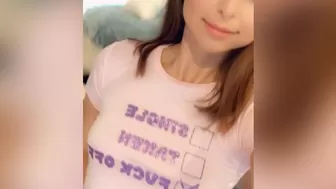 Riley Reid aka rileyreidx3 onlyfans Luxurious blonde passionately pulls pussy