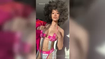 Stormi Maya aka stormimaya onlyfans Shy young lady caresses intimate places