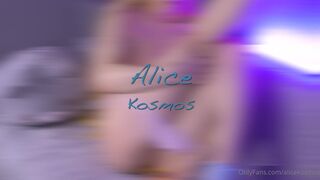 Alice_Kosmos aka alicekosmos onlyfans A bitch eating a banana