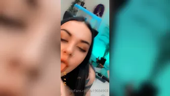 Anna Batman aka annabatman onlyfans Crazy babe having fun with a vibrator