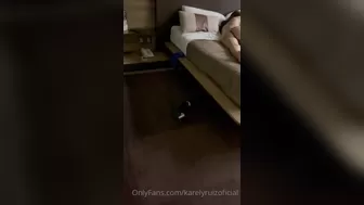 Karely Ruiz aka karelyyruiz onlyfans Graceful bitch masturbates pussy