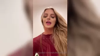 Kendra Karter aka kendrakarter onlyfans  busty bitch cums