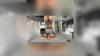 Kendra Karter aka kendrakarter onlyfans Nice lady fucks her pussy with toy