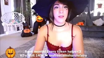 hyrulefairy chaturbate Babe in stockings fucks both holes