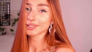 artease Naked redhead model with freckles