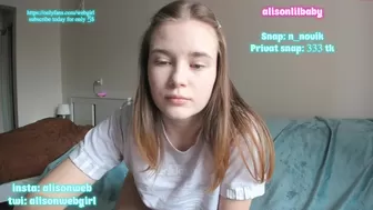 alisonlilbaby chaturbate  home sucking and fucking