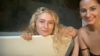 mypussysavestheworld at each other