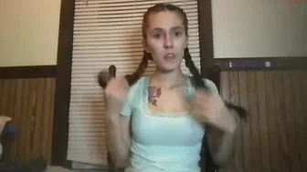 halltessa864 chaturbate Luxurious curvy masturbates with sex toy cap