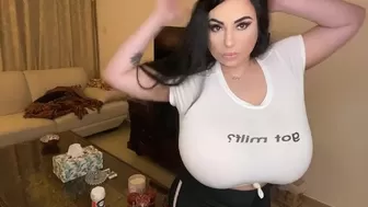 Anastasiya Berthier aka Anastasia Berthier aka artdikaya aka artdikaya_ onlyfans shy babe shows her natural tits