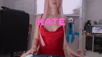 Kate Kuray aka onlykatekuray onlyfans busty babe massages pussy