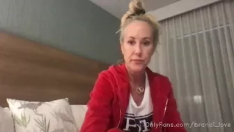 Brandi Love aka brandi_love onlyfans  yelling form violent orgasm
