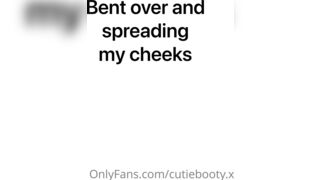 April aka KCutie aka cutiebooty.x aka cutie_booty aka KCutie_booty onlyfans asshole queen caresses intimate places
