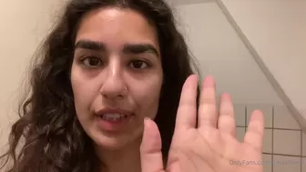 by @ onlyfans busty babe masturbates shaved cunt