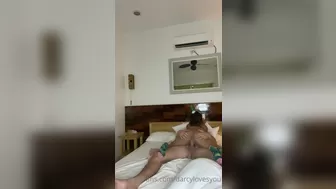 Darcy Love aka darcylovesyou onlyfans busty confused girl fucks cunt