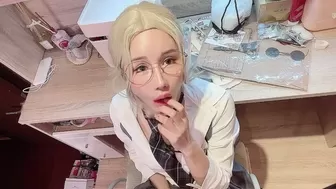Yui Xin aka yui_xin_tw onlyfans busty old lady masturbates shaved pussy