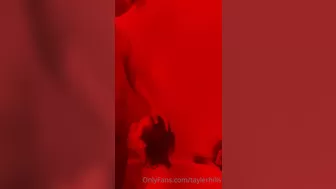 Tayler Hills aka taylerhills onlyfans teen beauty caresses shaved cunt