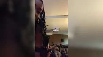 Bria Myles aka realbriamyles onlyfans cool skinny rubs her lips sex