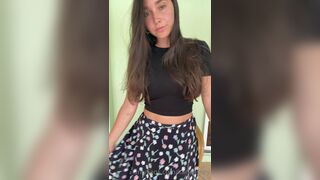 Karlee aka karleegrey onlyfans adorable chick pulls the vagina with fingers