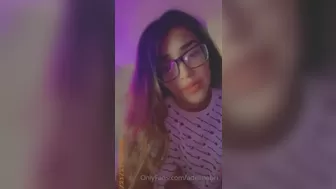 Bri Adeline aka adelinebri onlyfans black-haired curvy takes a shower