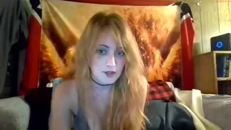 jacquelinestone56 chaturbate big boobed babe fucks her cap